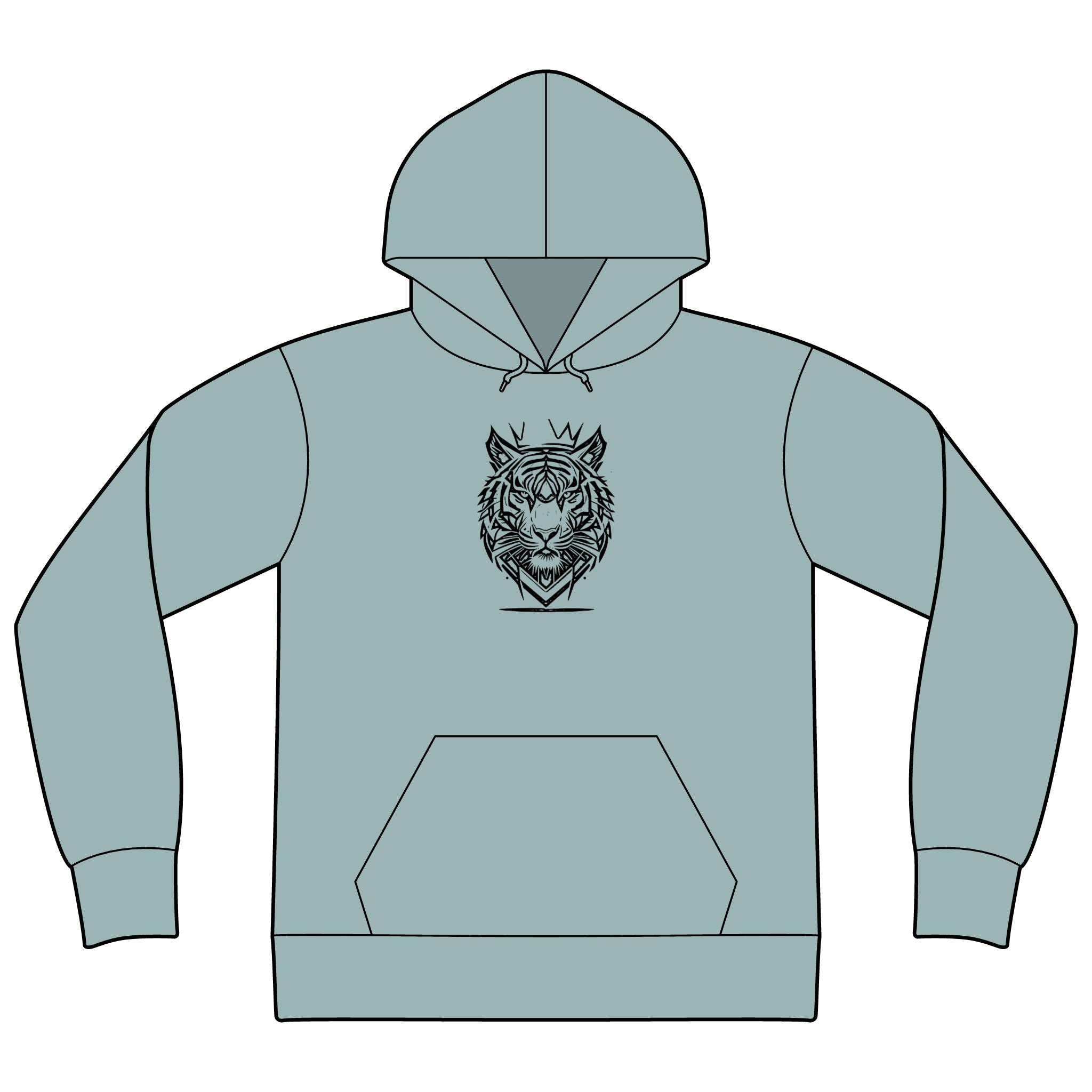 Wolf Crest Hoodie — WARCHILD EST. 2003 Graphic Pullover