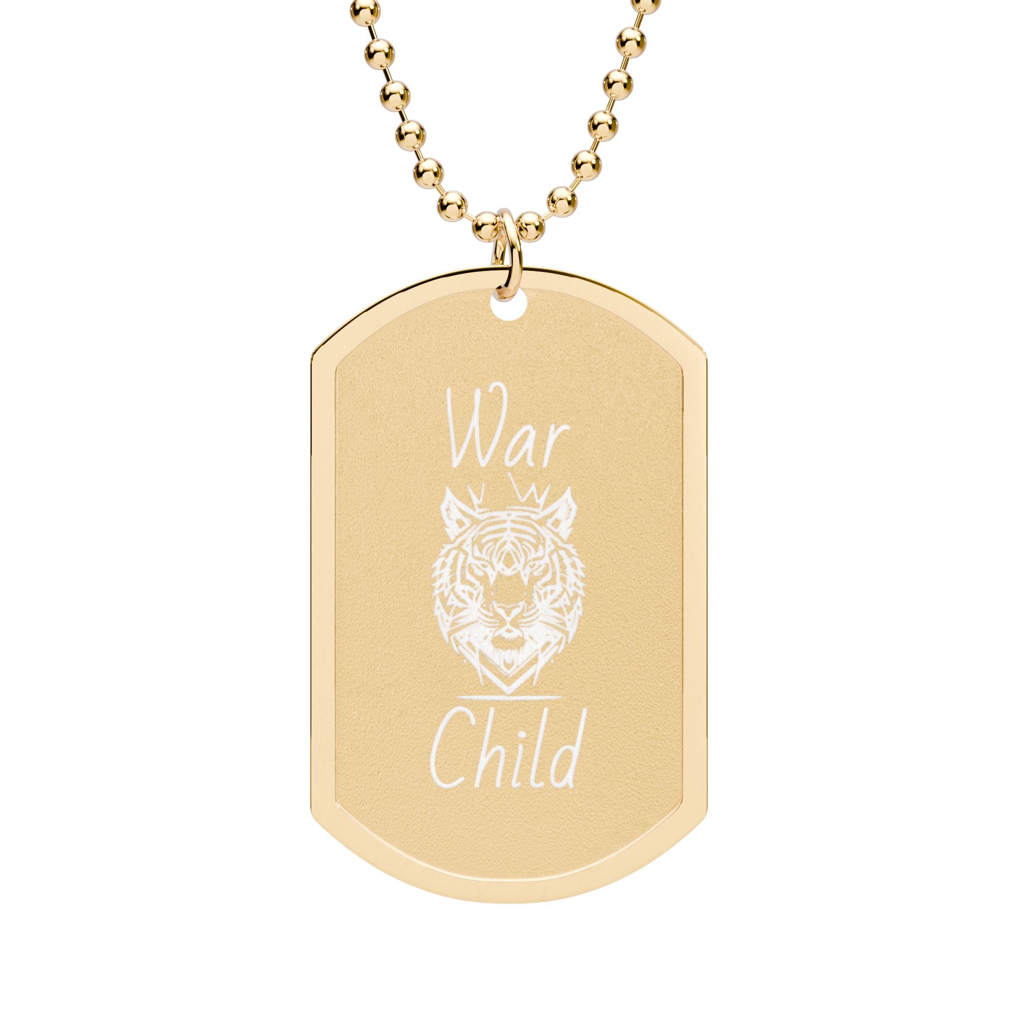 WarChild Dog Tag Necklace