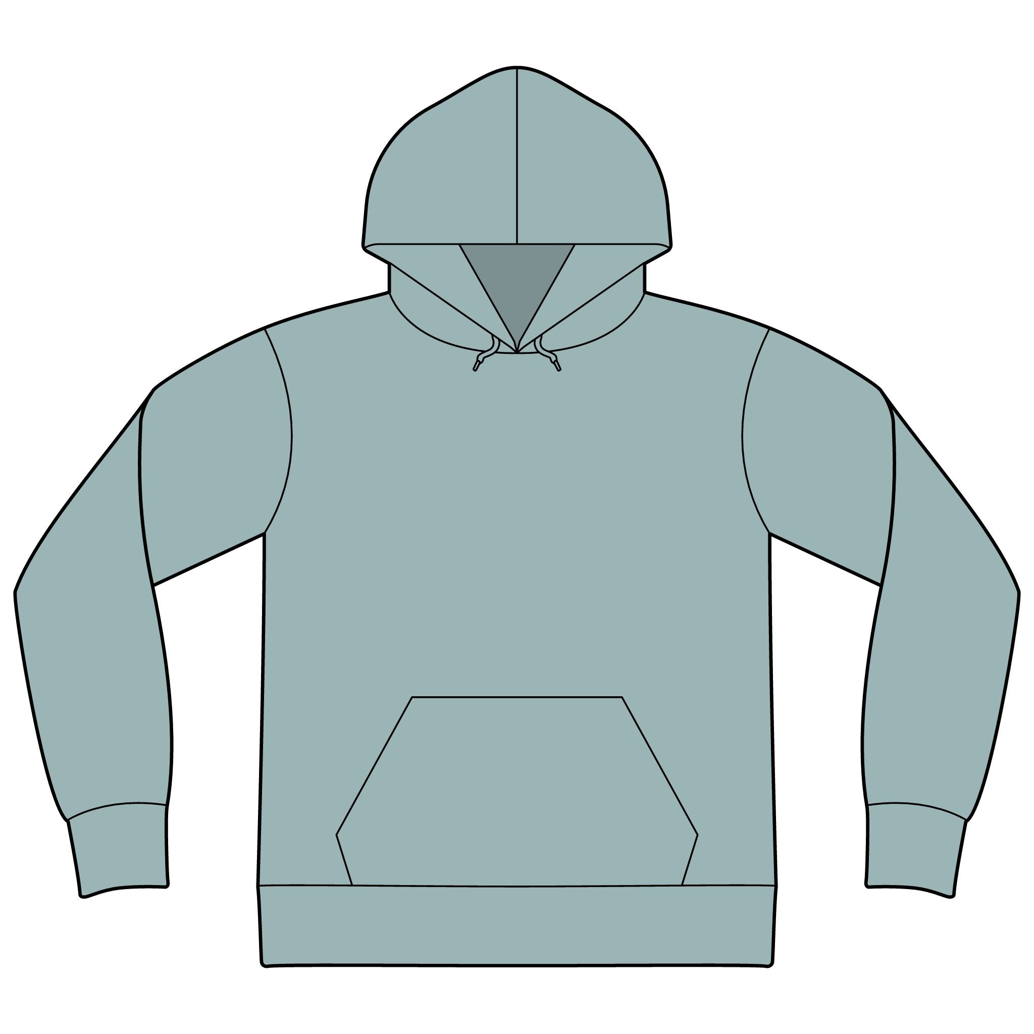 Wolf Crest Hoodie — WARCHILD EST. 2003 Graphic Pullover