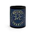 Whiskey Charlie Logo Coffee Mug — 11oz Black Ceramic