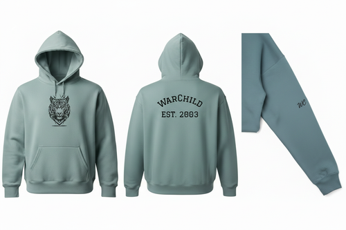 Wolf Crest Hoodie — Full Design